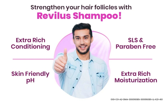 Revilus Shampoo 100ml, Pack Of 2