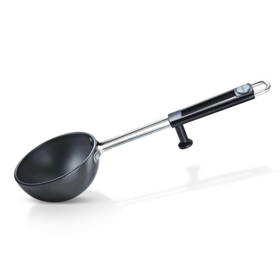 Prestige Hard Anodised Cookware Tadka Pan, 10cm (Black)