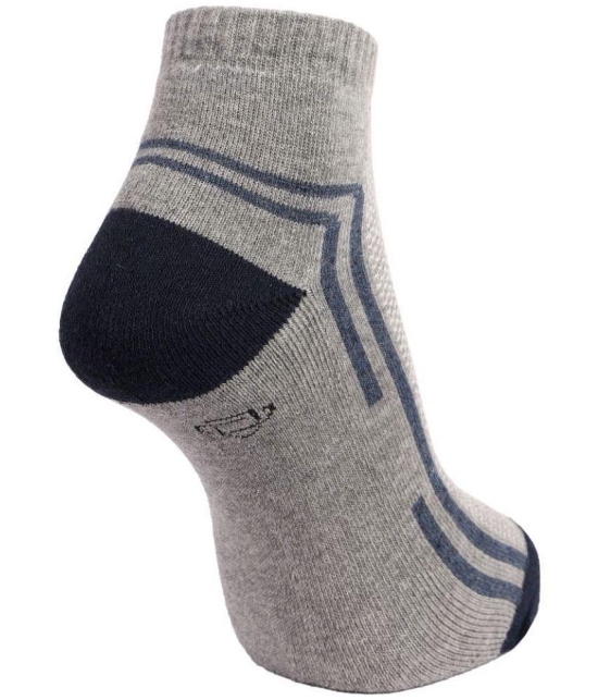 Dollar - Cotton Mens Self Design Multicolor Ankle Length Socks ( Pack of 5 ) - Multicolor