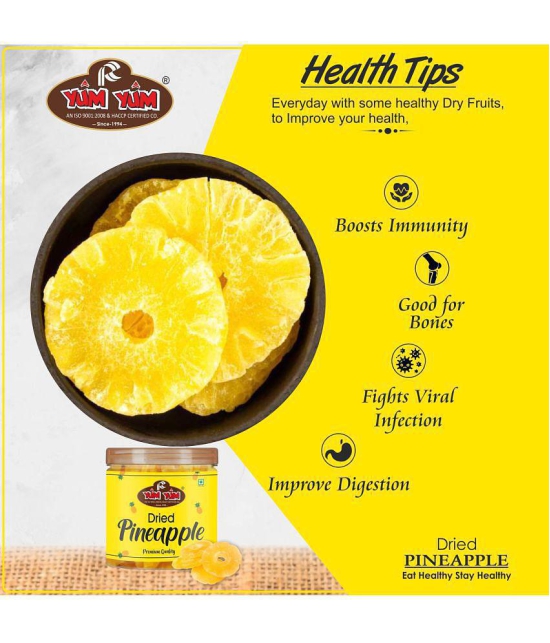 YUM YUM Premium Dried Pineapple 200 g