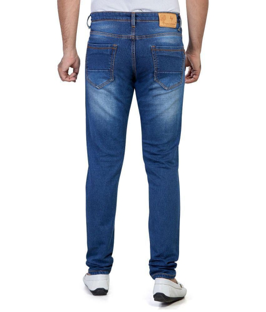 HJ HASASI Blue Regular Fit Jeans - None