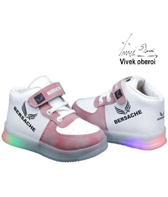 Bersa Art Jewellery - Pink Boys LED Shoes ( 1 Pair ) - None