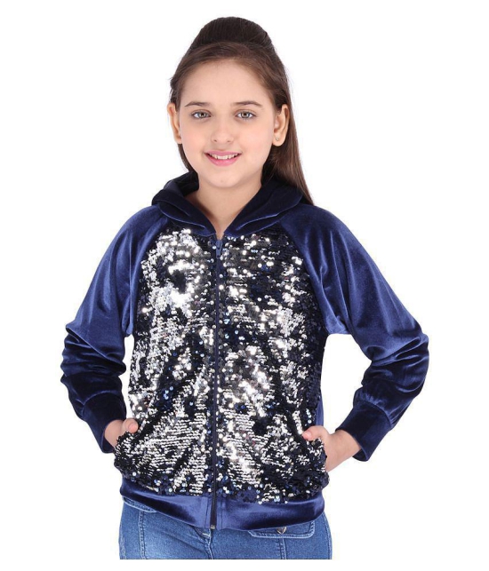 Smart Casual Embellished Winter Sweatshirt - None