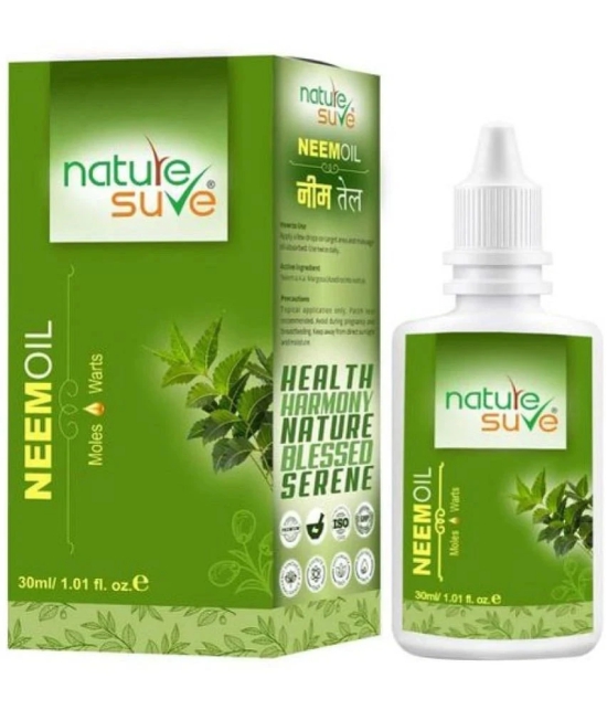 Nature Sure Neem Oil for Moles & Warts in Men & Women - 1 Pack (30ml)