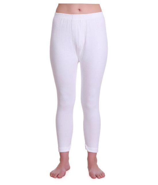 TT Cotton Blend Bottomwear - White - XL