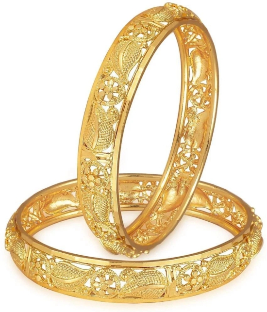 VIVASTRI Gold Bangle ( Pack of 1 ) - None