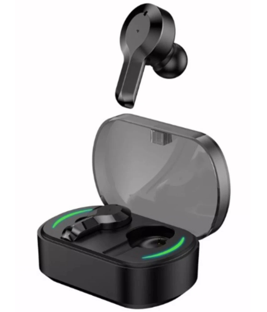 VERONIC Q25 Bluetooth True Wireless (TWS) In Ear 20 Hours Playback Fast charging IPX4(Splash & Sweat Proof) Black