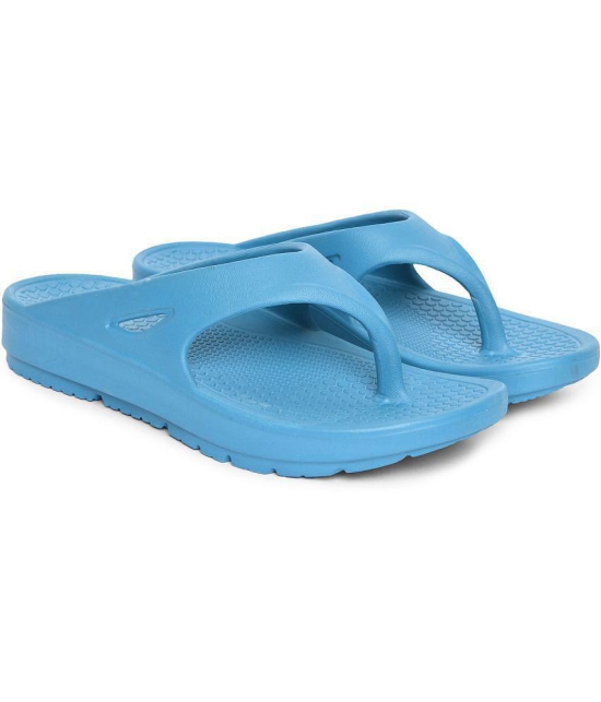 Action - Blue Mens Slide Flip Flop - None