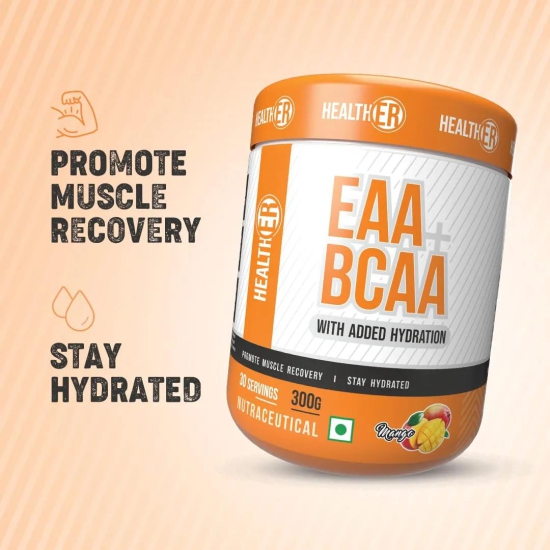 EAA BCAA Supplement with Electrolytes-Orange