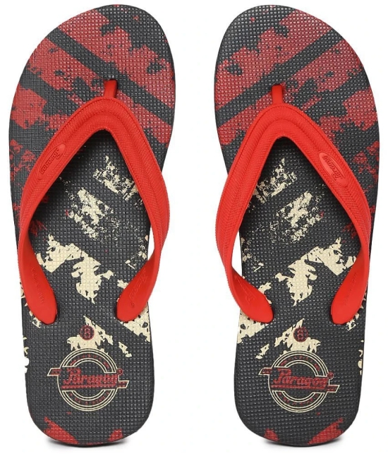 Paragon - Red Mens Daily Slipper - None