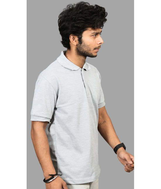 Forbro - Grey Cotton Regular Fit Men's Sports Polo T-Shirt ( Pack of 1 ) - None