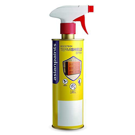 Asian Paints Woodtech Termishield Spray, DIY Termite Killer Spray for Home – 1L Trigger Spray, Clear