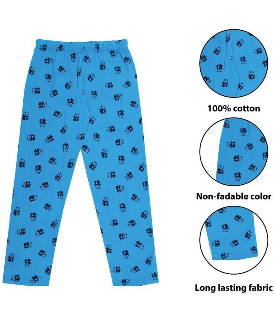 Diaz - Multi Color Cotton Blend Boys Trackpant ( Pack of 3 ) - None