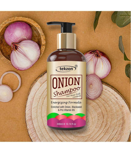 TEKZON Red Onion Black Seed Oil Shampoo with Red Onion Seed Oil Extract Shampoo 300 mL