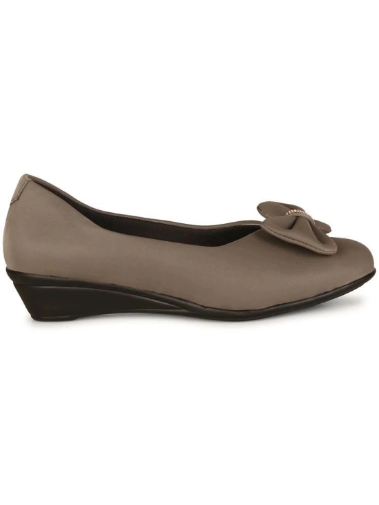 Saheb Gray Womens Casual Ballerinas - None