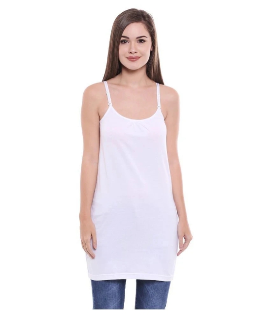 Bodycare Cotton Camisoles - White - XXL