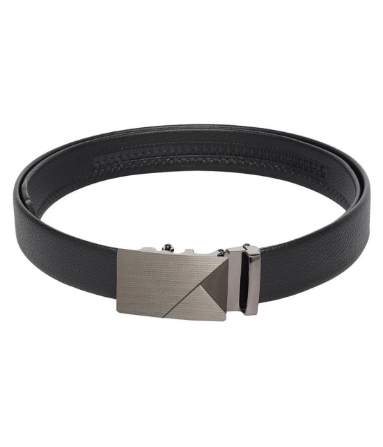 Loopa Black PU Formal Belt Pack of 1 - 34