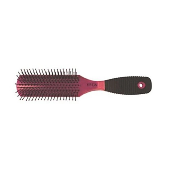 Vega Flat Brush - Regular, R1-Fb, Colour May Vary, 1 Pc