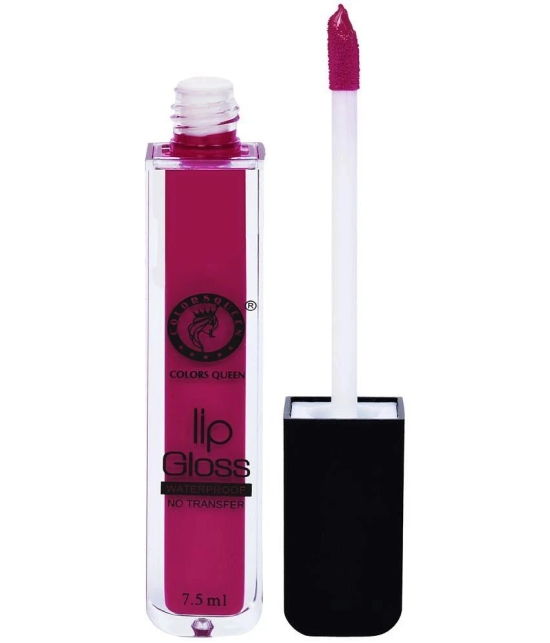 Colors Queen Non Transfer Lip gloss Liquid Lipstick Fuchsia 12 g