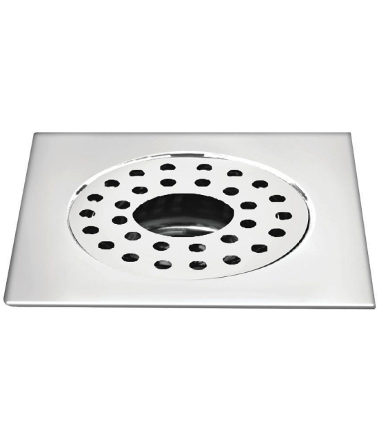 Sanjay Chilly SS Square Floor Drain Grating with Lock and Hole (6