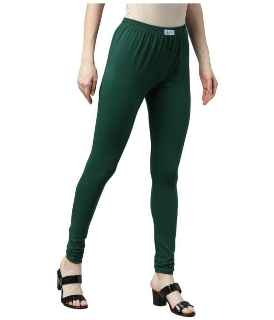 Jcss - Green Lycra Women's Leggings ( Pack of 1 ) - XXL