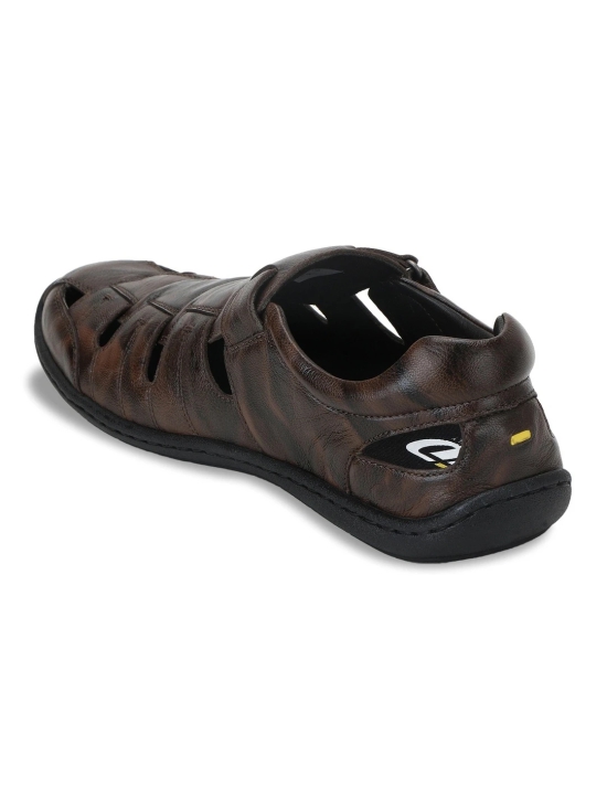 ID Mens Brown Casual Sandals