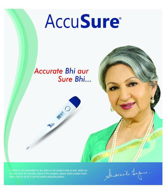 Accusure Digital Thermometer MT1027 Hard