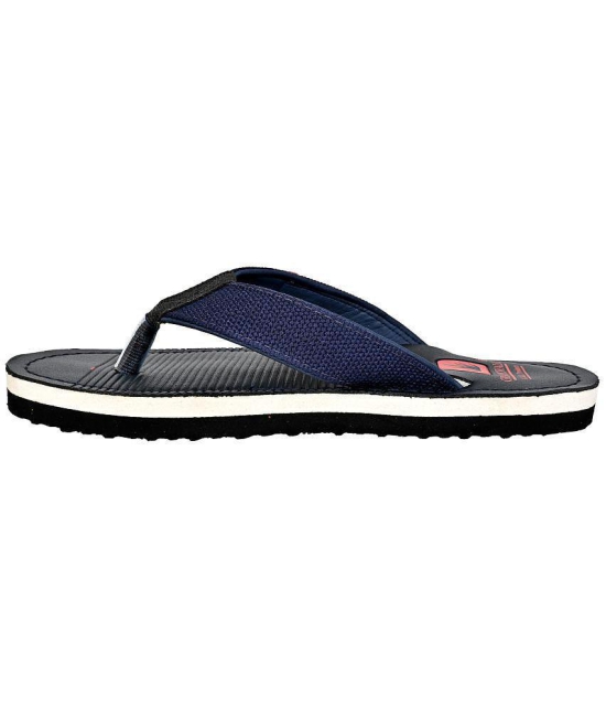 GRASS WALK - Blue Men's Thong Flip Flop - None