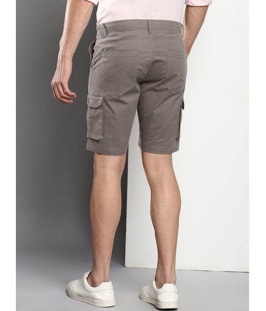 Dennis Lingo - Grey Cotton Mens Cargos ( Pack of 1 ) - None