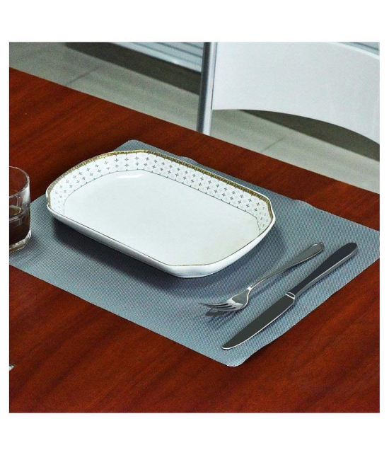 Shuangyou Single PVC Table Mats - Gray