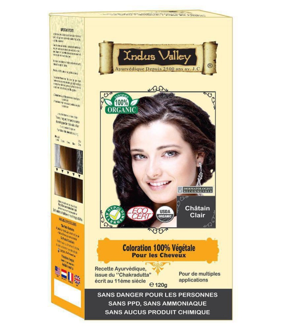 Indus Valley 100% Organic Botanical Light Brown