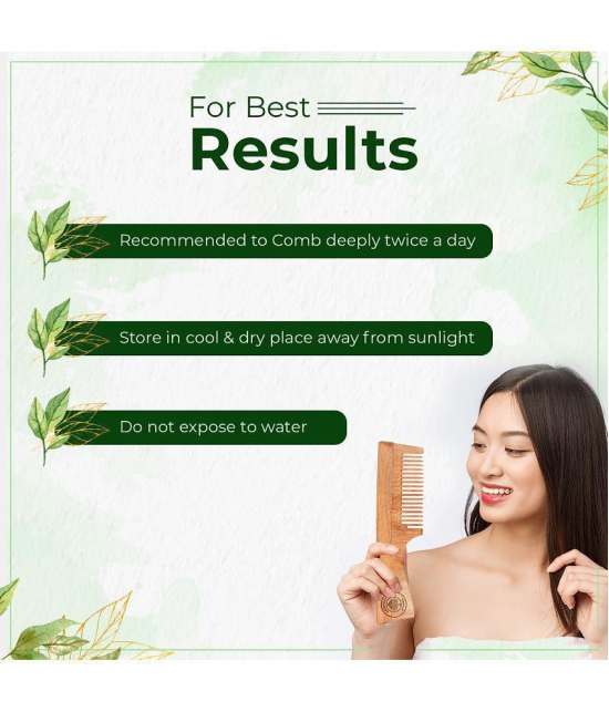 Ayurveda Amrita - Wide Tooth Comb For All Hair Types ( Pack of 2 )