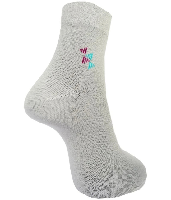 Dollar - Cotton Mens Solid Multicolor Ankle Length Socks ( Pack of 5 ) - Multi