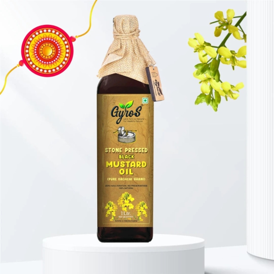 Stone Pressed Black Mustard Oil-5 L