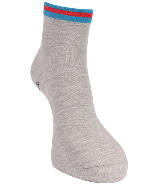 Dollar Socks Cotton Ankle Length Socks Pack of 3 - Multi