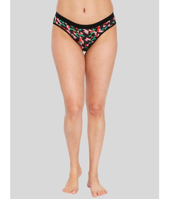 ILRASO - Red Modal Printed Women's Bikini ( Pack of 1 ) - None