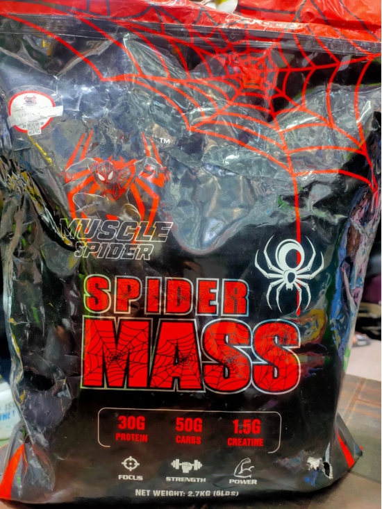 Spider mass gainar work.. Heavy mass gainar