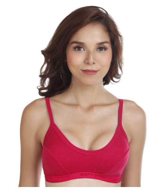 Softskin Poly Cotton Everyday Bra - Multi Color - 32B