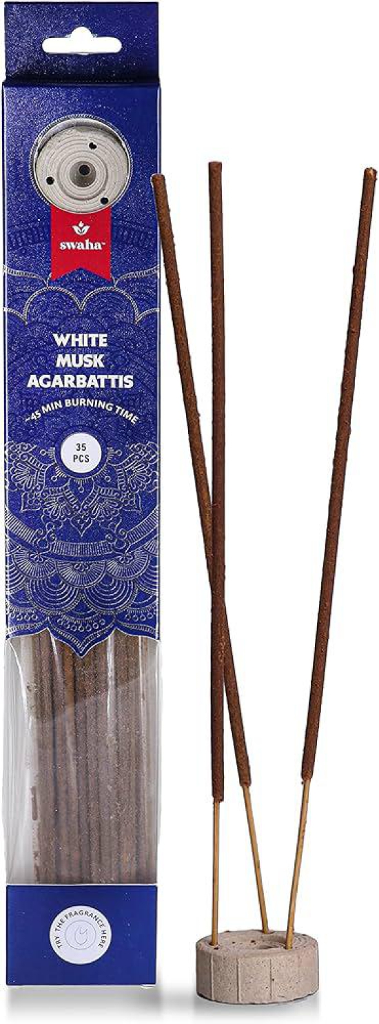 SWAHA WHITE MUSK AGARBATHI