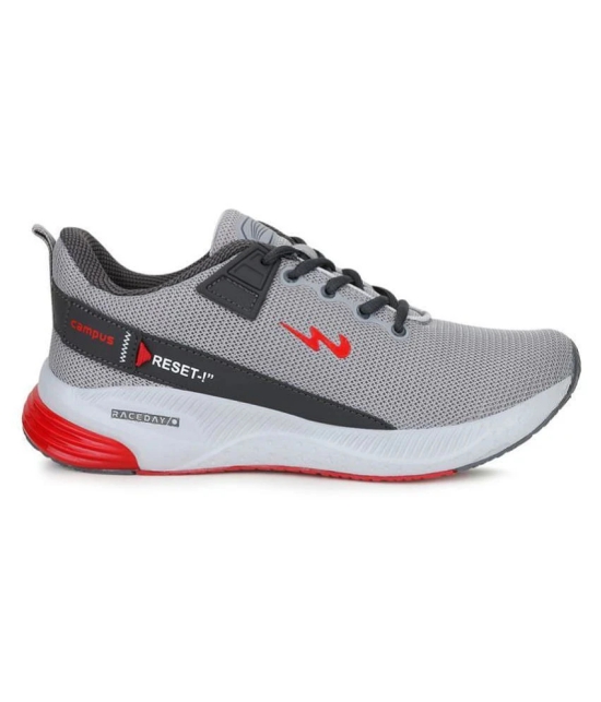 Campus REFRESH PRO Grey Mens Sports Running Shoes - None