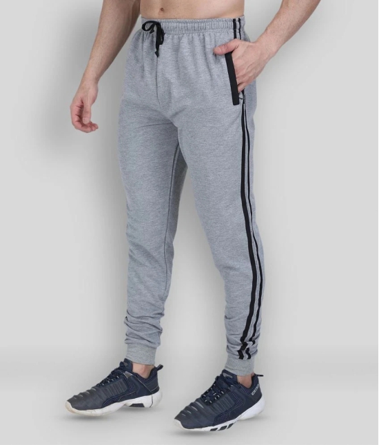 Neo Garments - Light Grey Cotton Blend Mens Trackpants ( Pack of 1 ) - M