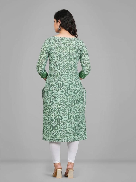 Parastri Green Cotton Maternity Kurta - 3XL