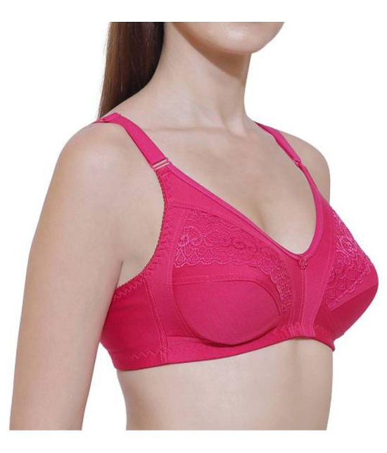 KYODO Poly Cotton Shaping Bra - Pink - 36B