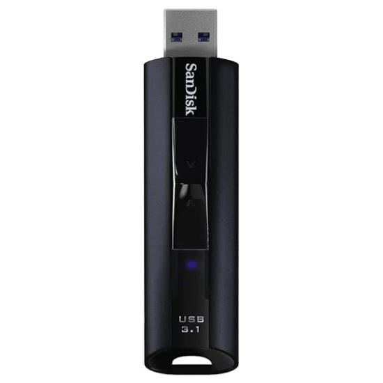 SanDisk Extreme Pro 128GB USB 3.1 Flash Drive (Black)