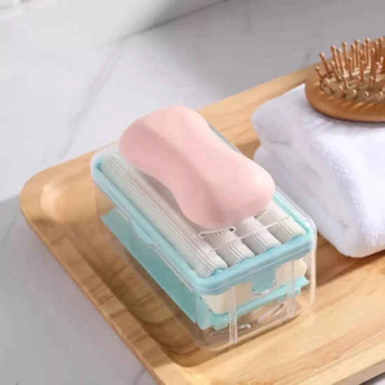 Dual-Function Soap Box: Roll & Drain