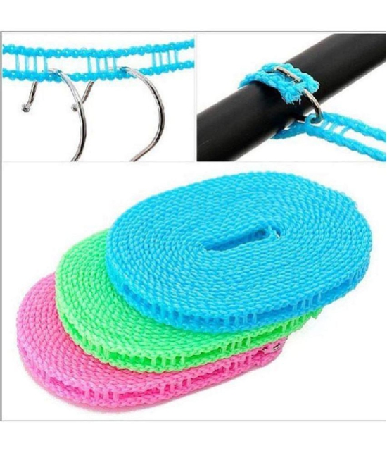 thriftkart Clothes Drying Rope (Set of 2) Assorted Color