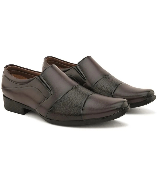 Sir Corbett Brown Mens Slip On Formal Shoes - None