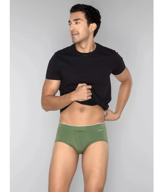 XYXX Modal Mens Briefs ( Green ) - None