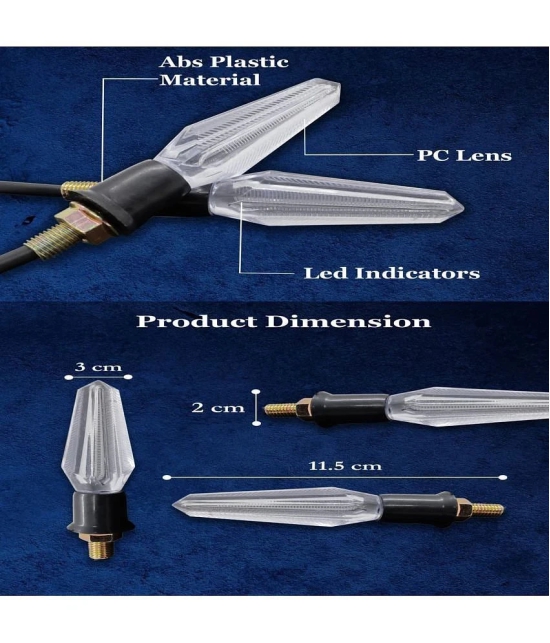 AutoPowerz Rear Bike Indicator For Two Wheelers