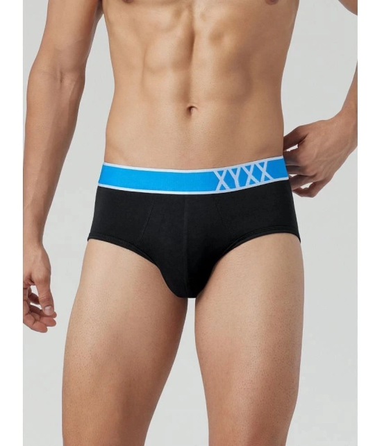 XYXX Black Modal Mens Briefs ( Pack of 1 ) - None